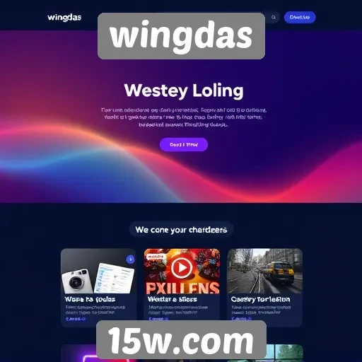 Facilidade de uso da interface do site wingdas