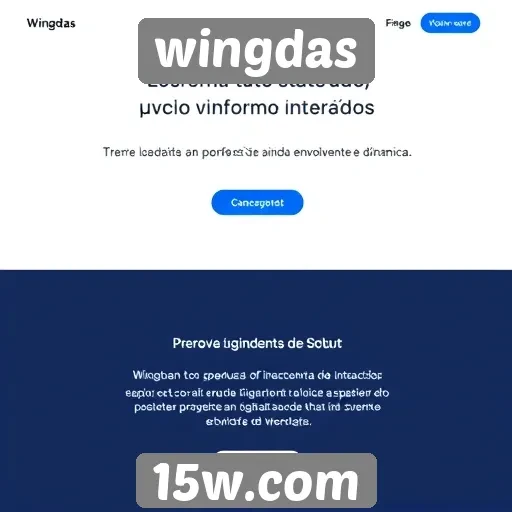 Novos recursos de interação no site Wingdas